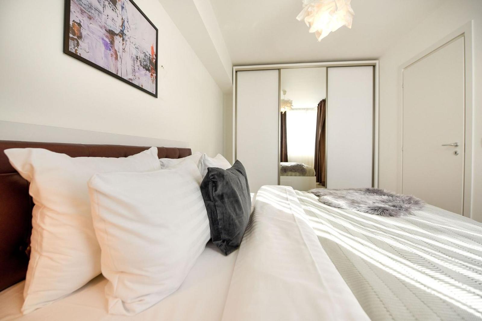 Ferienwohnung Wonderfull 1Br Aviatiei Bukarest Exterior foto