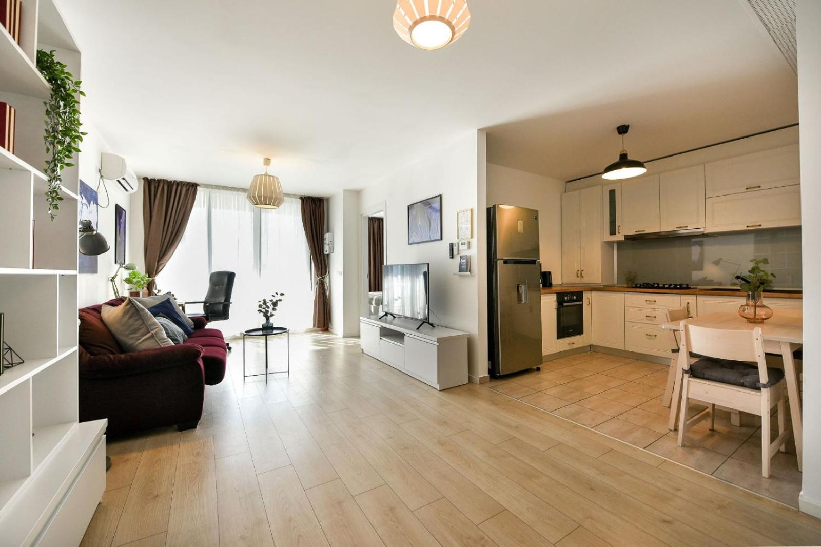 Ferienwohnung Wonderfull 1Br Aviatiei Bukarest Exterior foto