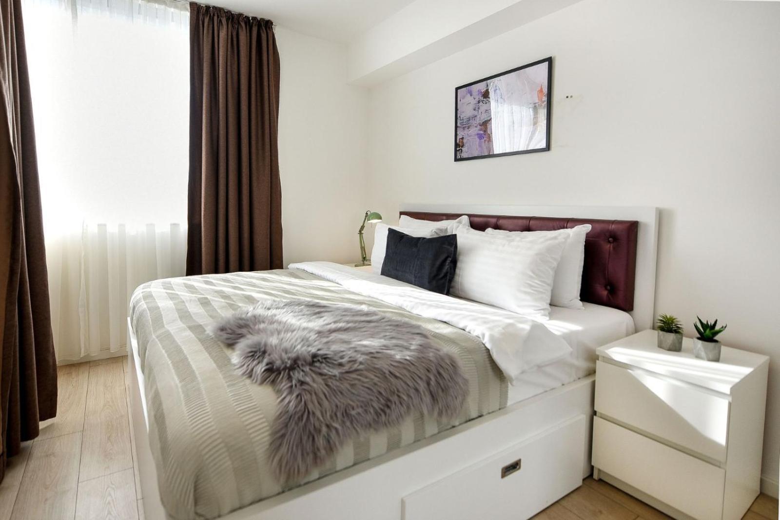Ferienwohnung Wonderfull 1Br Aviatiei Bukarest Exterior foto